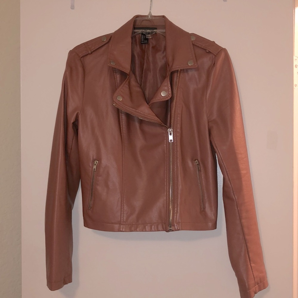 Leather jacket